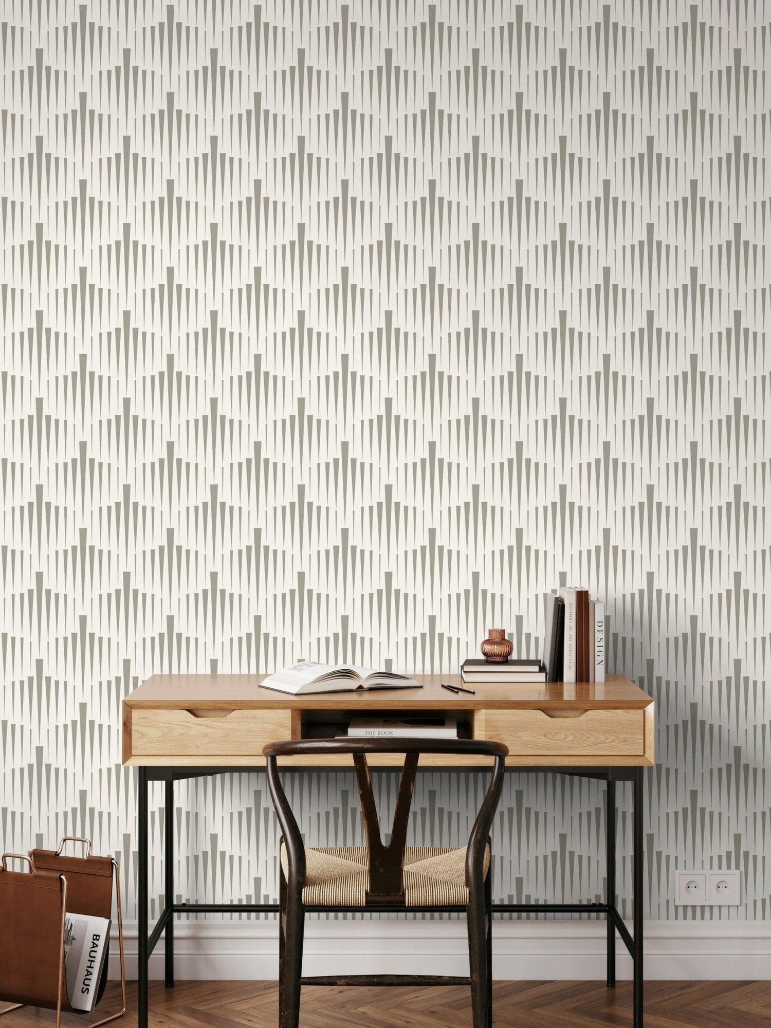 Geometric Lines Wallpaper - C559 - WallTrend