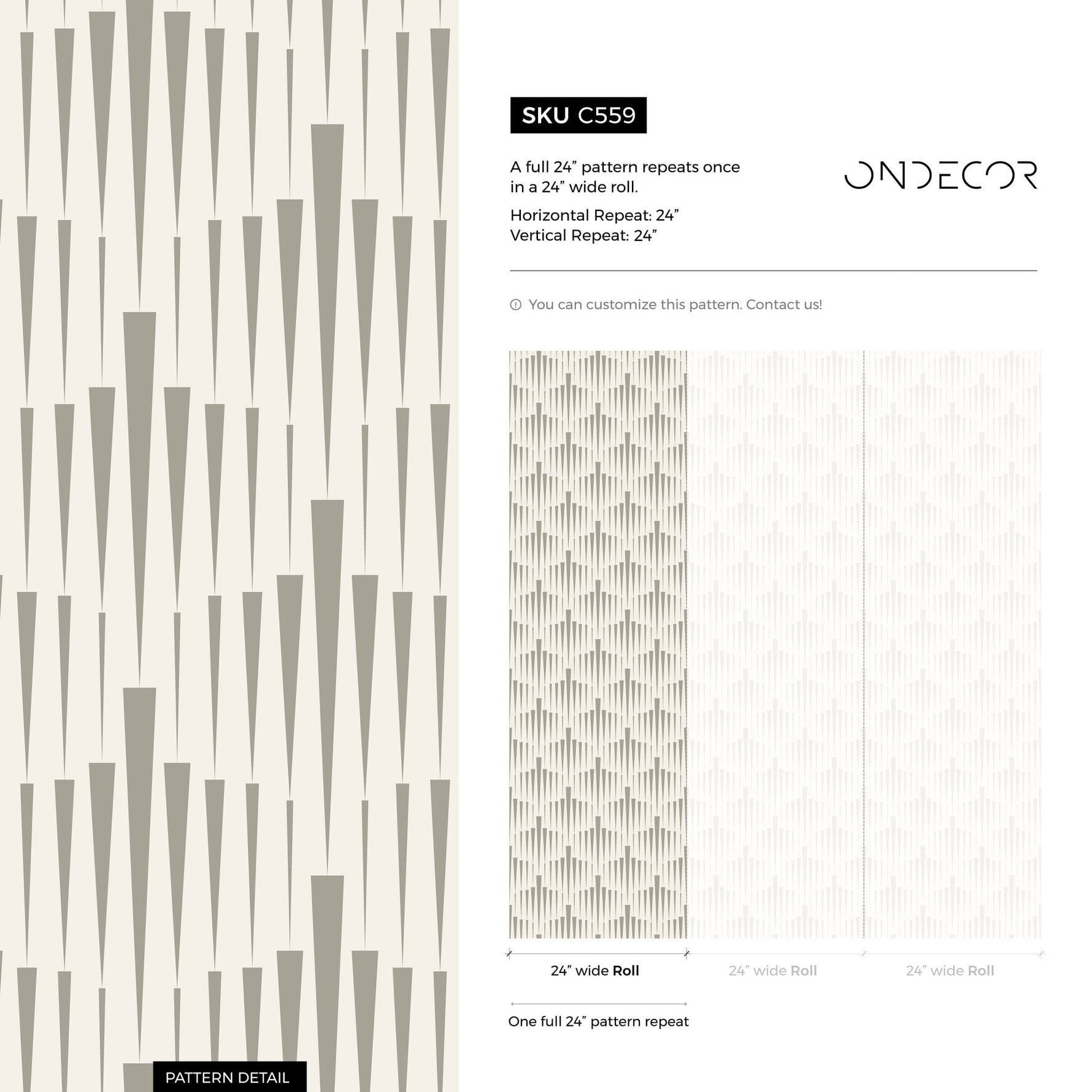 Geometric Lines Wallpaper - C559 - WallTrend