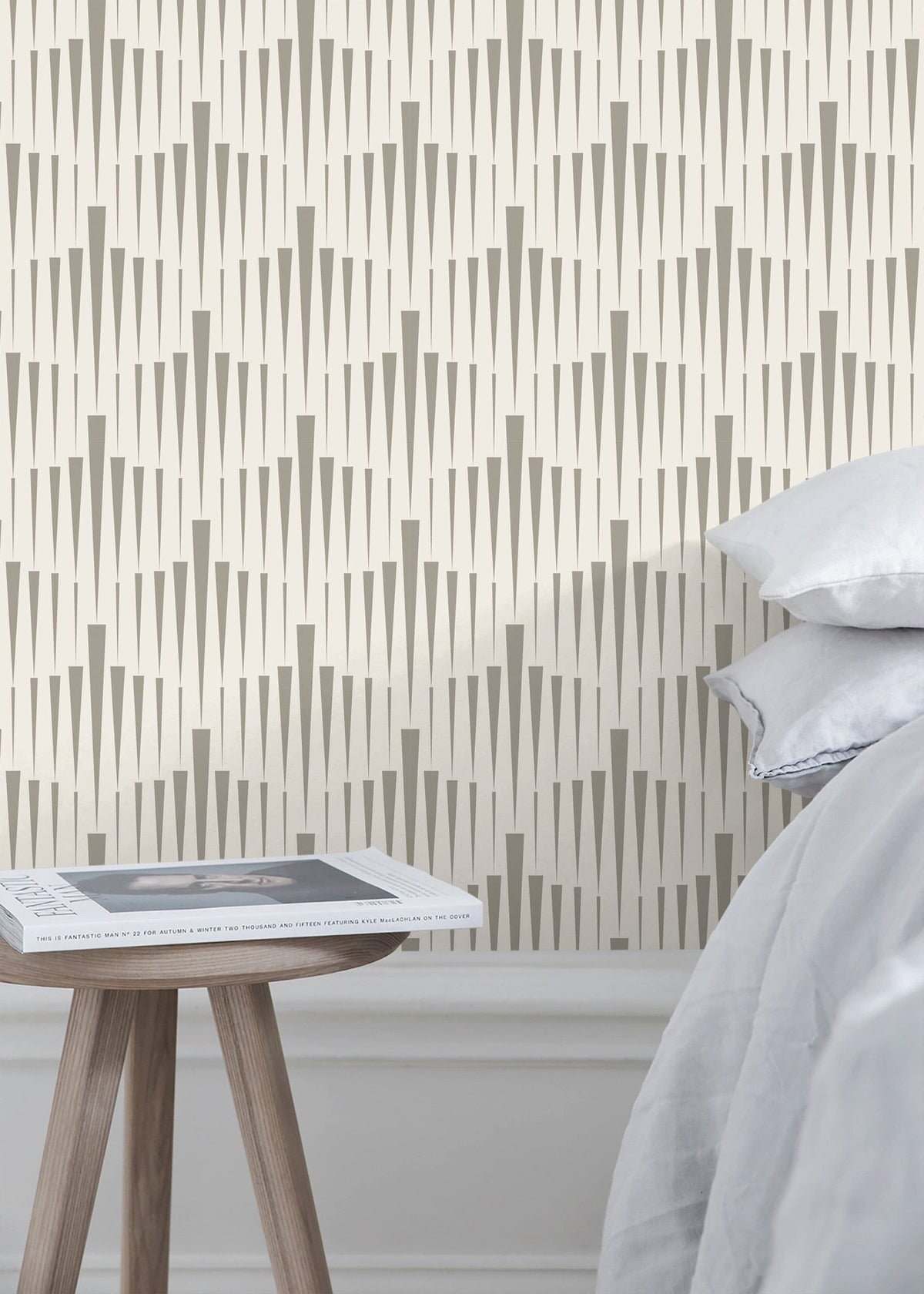 Geometric Lines Wallpaper - C559 - WallTrend