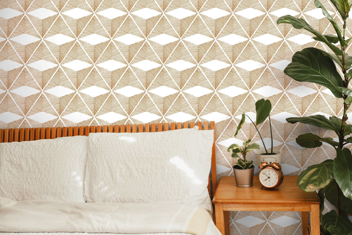 Geometric Lines Wallpaper - C840 - WallTrend