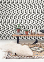 Geometric Precision Wallpaper - C540 - WallTrend