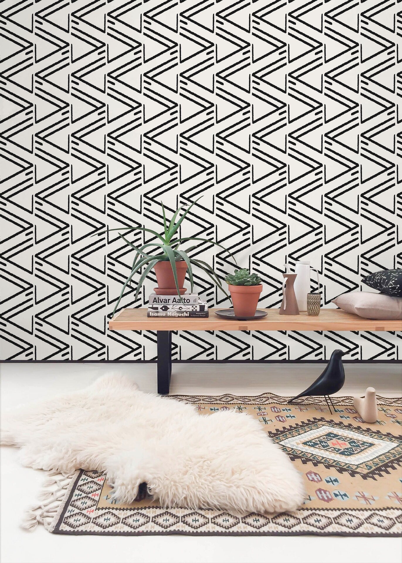 Geometric Precision Wallpaper - C540 - WallTrend