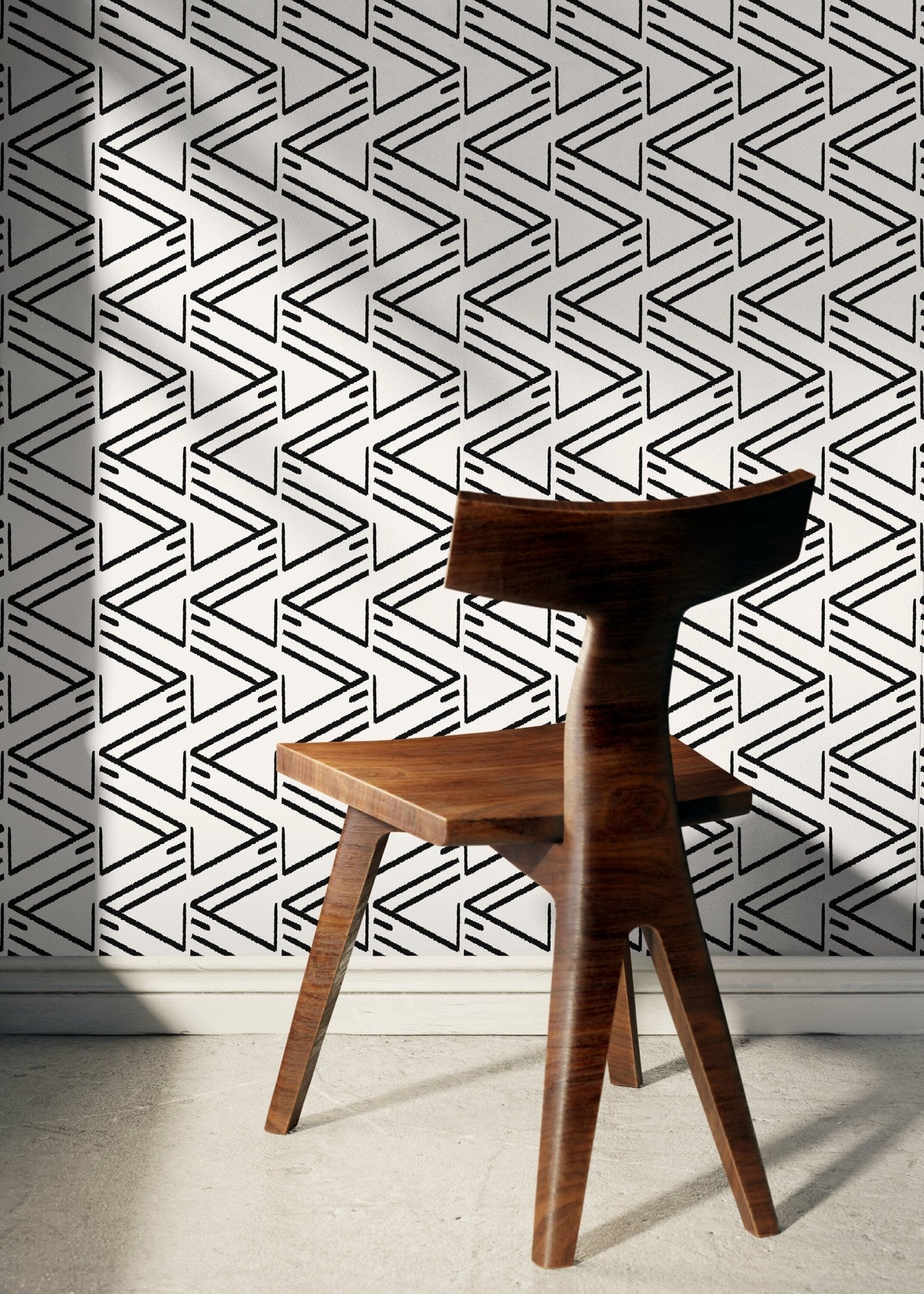 Geometric Precision Wallpaper - C540 - WallTrend