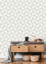 Geometric Precision Wallpaper - C555 - WallTrend