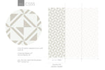 Geometric Precision Wallpaper - C555 - WallTrend