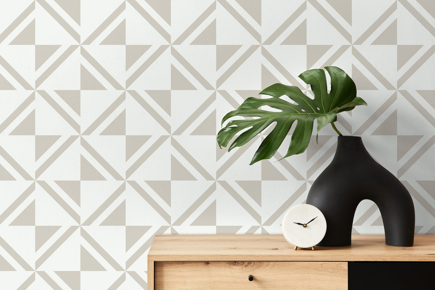 Geometric Precision Wallpaper - C555 - WallTrend