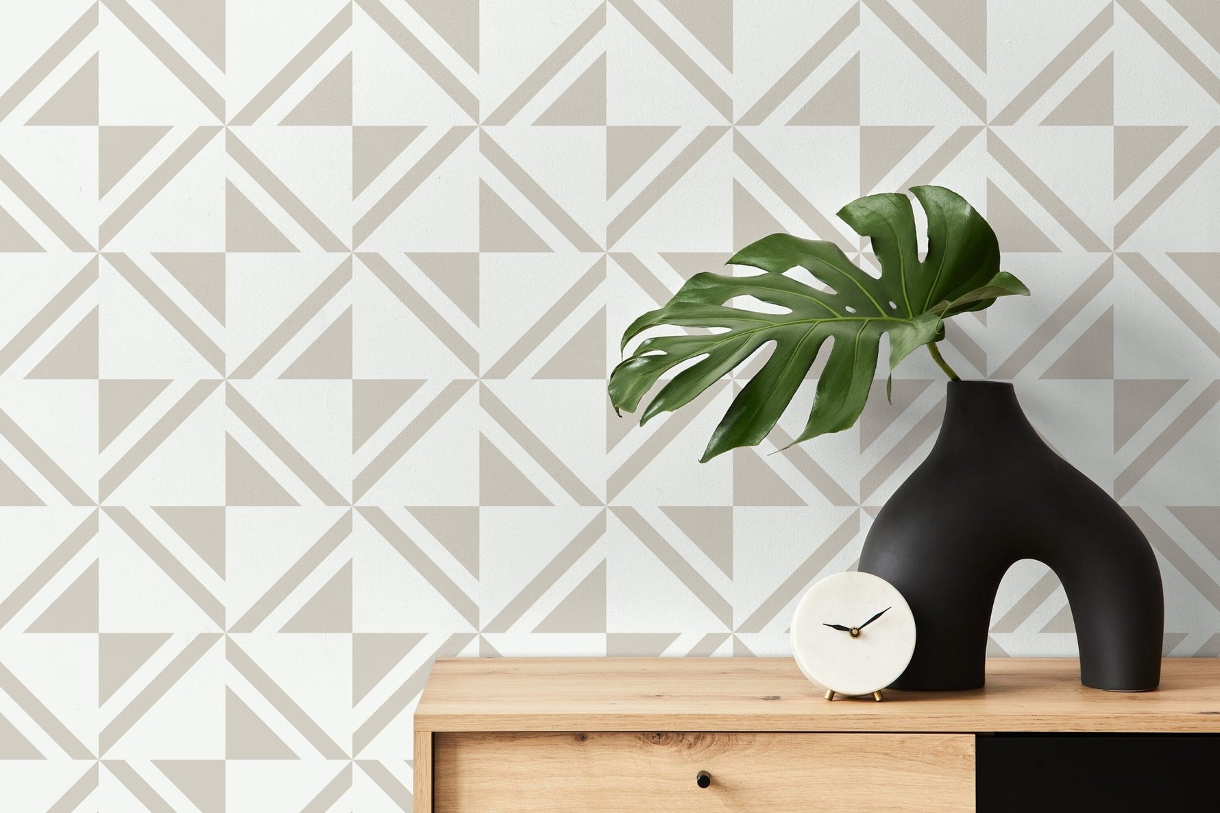 Geometric Precision Wallpaper - C555 - WallTrend