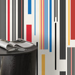 Geometric Rectangle Wallpaper Modern Wallpaper Peel and Stick and Traditional Wallpaper - D741 - WallTrend