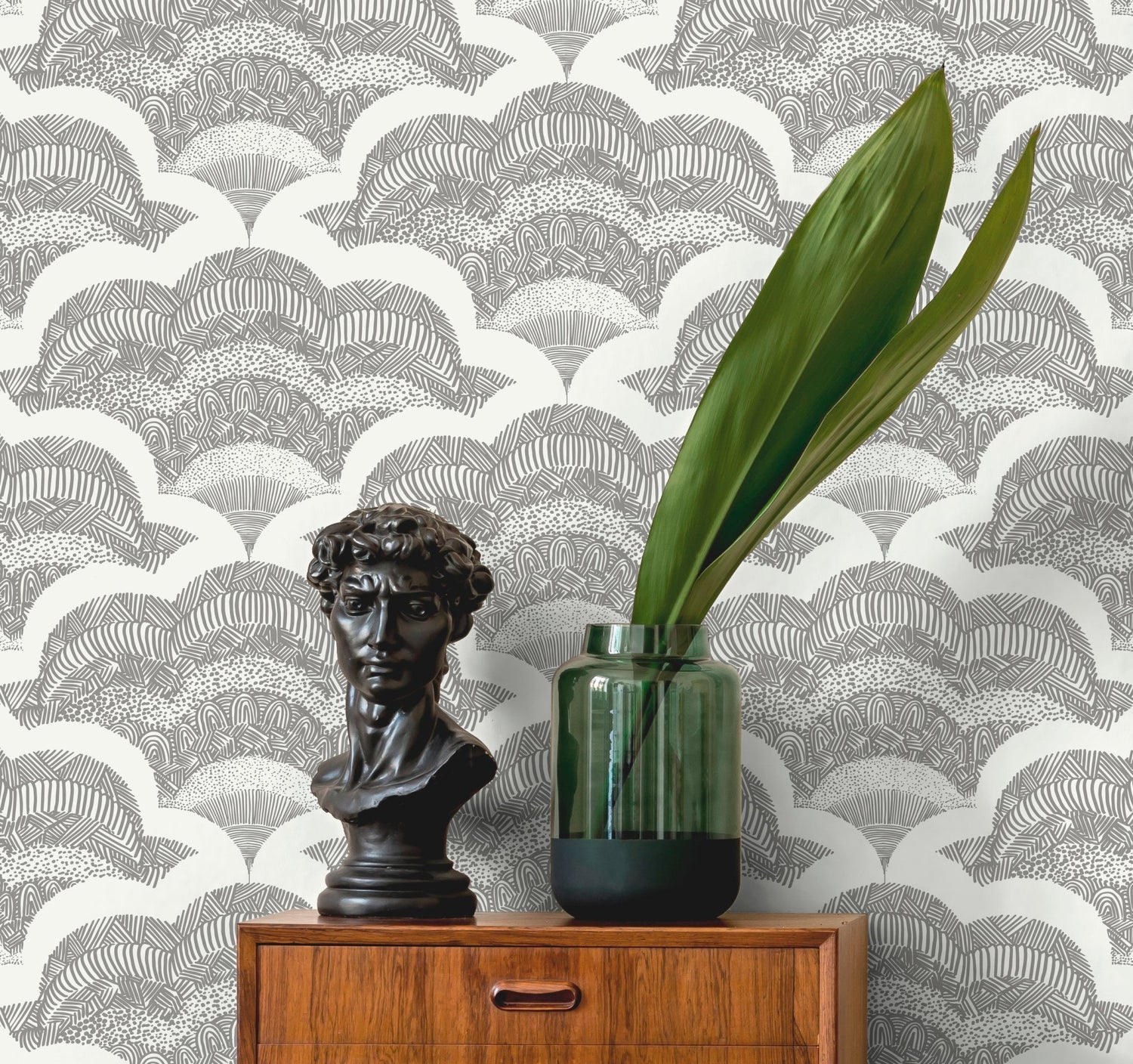 Geometric Savanna Wallpaper - C513 - WallTrend