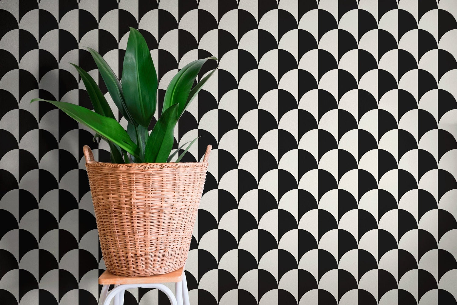 Geometric Scales Wallpaper - B830 - WallTrend