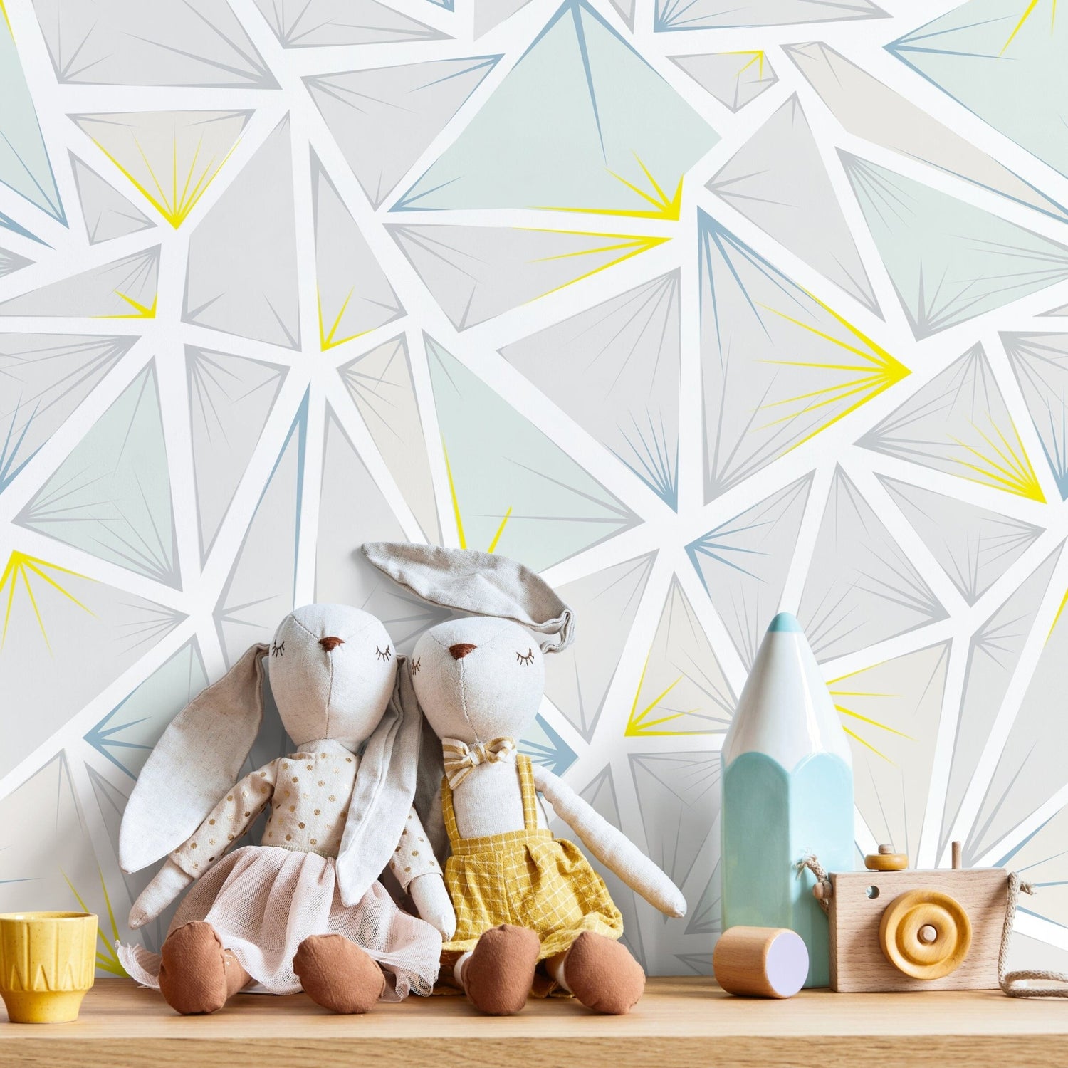 Geometric Splendor Wallpaper - A334 - WallTrend