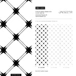 Geometric Starburst Wallpaper - A860 - WallTrend