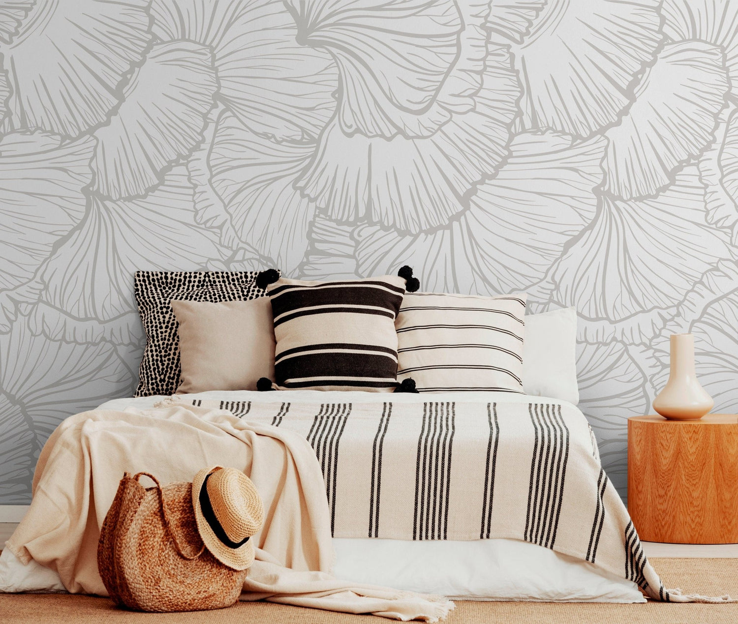 Ginkgo Leaves Wallpaper - C228 - WallTrend
