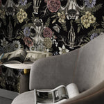 Gothic Floral Symphony Wallpaper - D832 - WallTrend