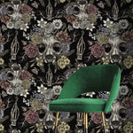 Gothic Floral Symphony Wallpaper - D832 - WallTrend