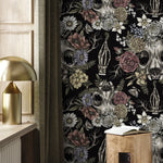 Gothic Floral Symphony Wallpaper - D832 - WallTrend