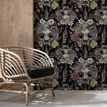 Gothic Floral Symphony Wallpaper - D832 - WallTrend