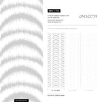Gray Half Moon Wallpaper / Peel and Stick Wallpaper Removable Wallpaper Home Decor Wall Art Wall Decor Room Decor - C755 - WallTrend