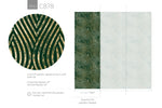 Green and Gold Marbling Wallpaper - C878 - WallTrend