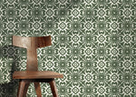 Green Modern Tile Wallpaper / Peel and Stick Wallpaper Removable Wallpaper Home Decor Wall Art Wall Decor Room Decor - D179 - WallTrend