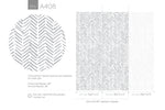 Grey Herringbone Wallpaper Boho Wallpaper Peel and Stick and Traditional Wallpaper - A408 - WallTrend