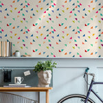 Home Decor Wallpaper Peel and Stick Wallpaper Removable Wallpaper Wall Art Wall Decor Room Decor / Geometric Colorful Wallpaper - B292 - WallTrend