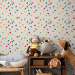 Home Decor Wallpaper Peel and Stick Wallpaper Removable Wallpaper Wall Art Wall Decor Room Decor / Geometric Colorful Wallpaper - B292 - WallTrend