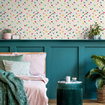 Home Decor Wallpaper Peel and Stick Wallpaper Removable Wallpaper Wall Art Wall Decor Room Decor / Geometric Colorful Wallpaper - B292 - WallTrend