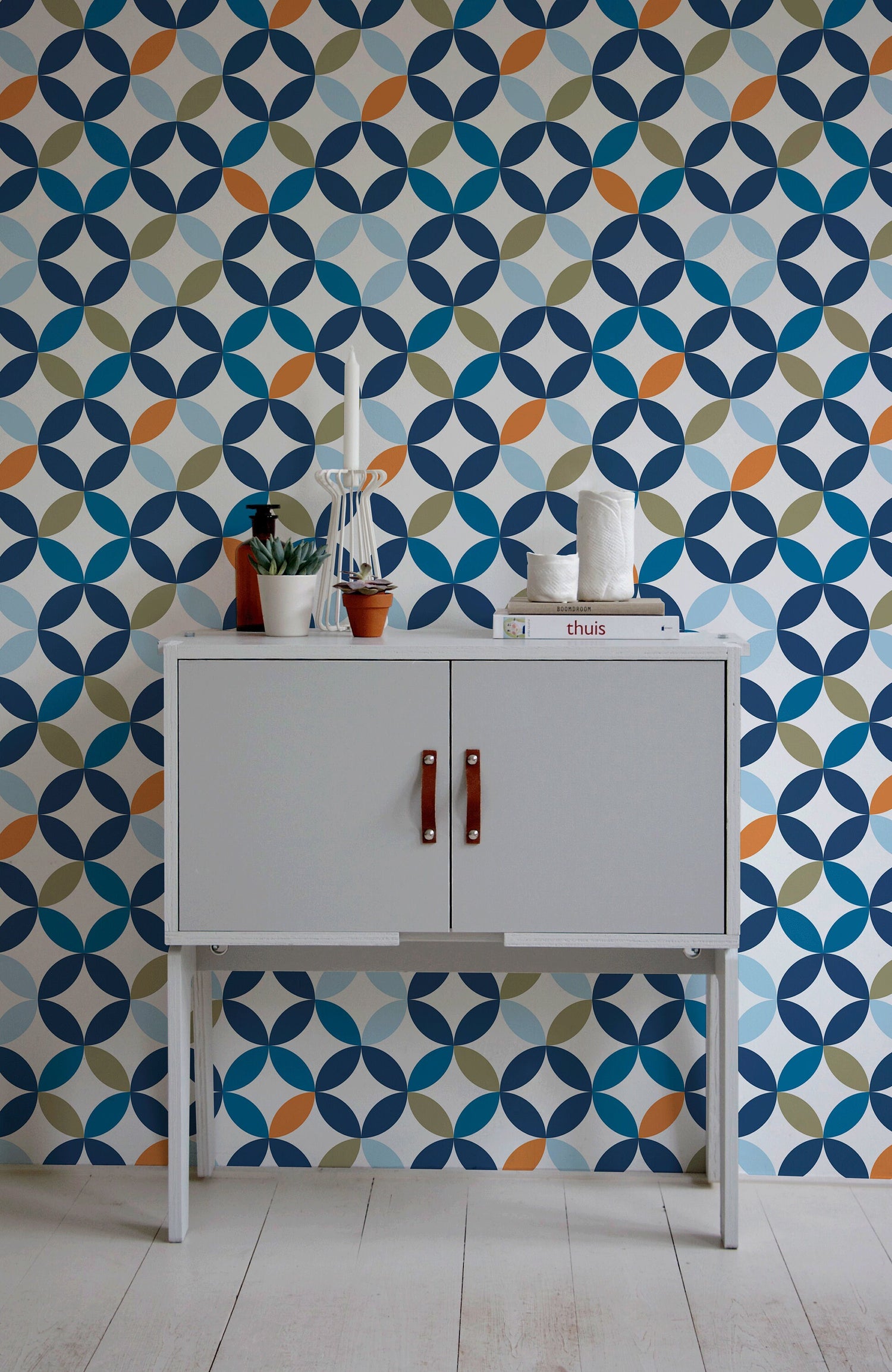 Removable Wallpaper Scandinavian Colorful Wallpaper Peel and Stick Wallpaper Wall Paper - B085