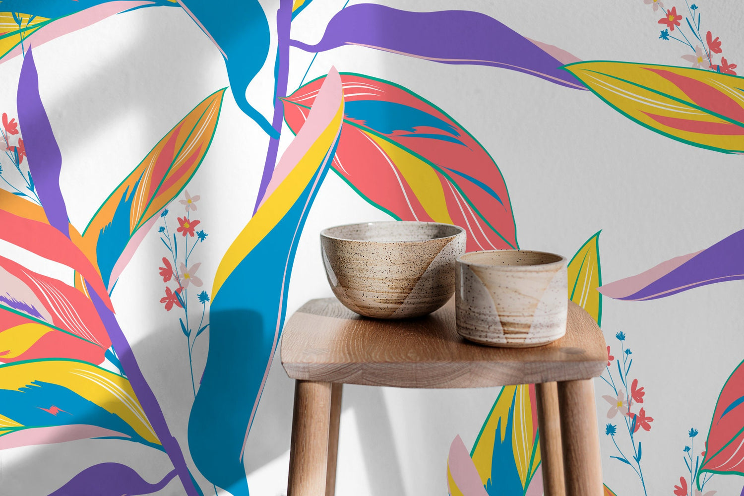 Vibrant Botanicals Wallpaper - C274