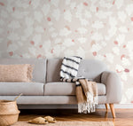 Hand Drawn Removable Wallpaper Scandinavian Wallpaper Temporary Wallpaper Contemporary Wallpaper Peel and Stick Wallpaper Wall Paper - X014