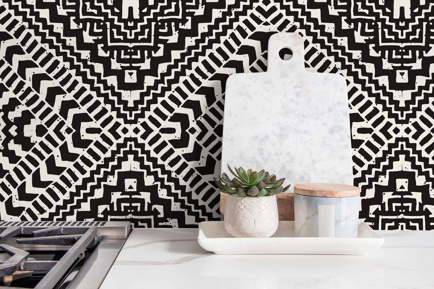 Geometric Intricacy Wallpaper - C377