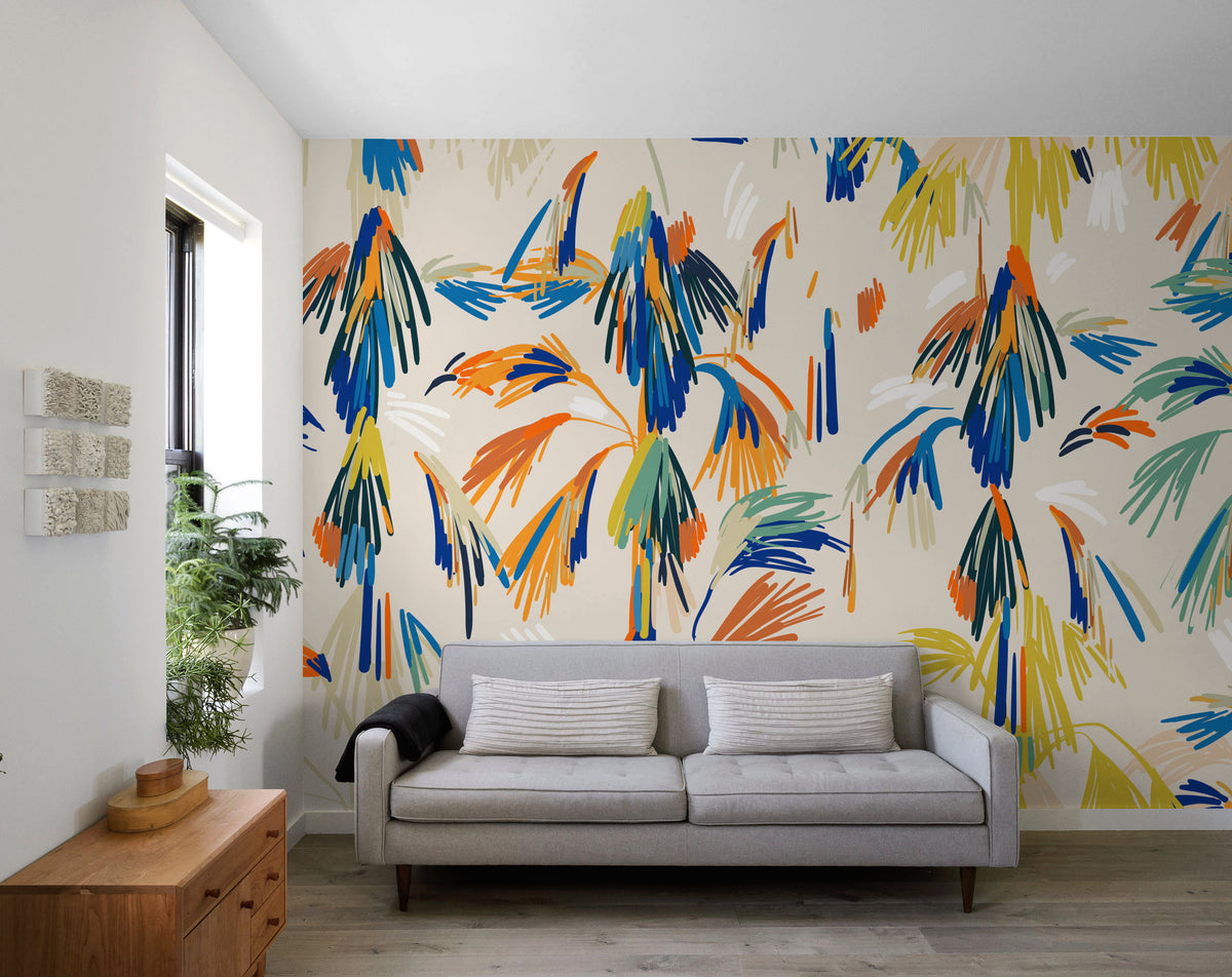 Wallpaper Peel and Stick Wallpaper Removable Wallpaper Home Decor Wall Art Wall Decor Room Decor / Abstract Colorful Wallpaper - C360