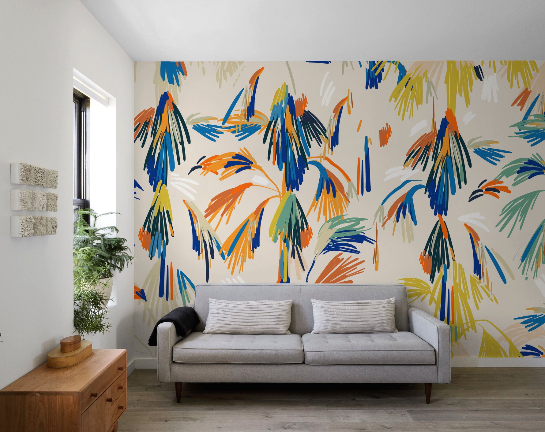 Wallpaper Peel and Stick Wallpaper Removable Wallpaper Home Decor Wall Art Wall Decor Room Decor / Abstract Colorful Wallpaper - C360