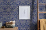 Elegant Floral Damask Wallpaper - C381