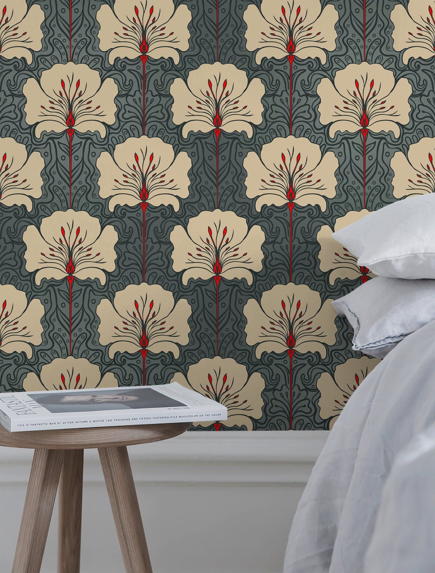 Floral Symphony Wallpaper - C390