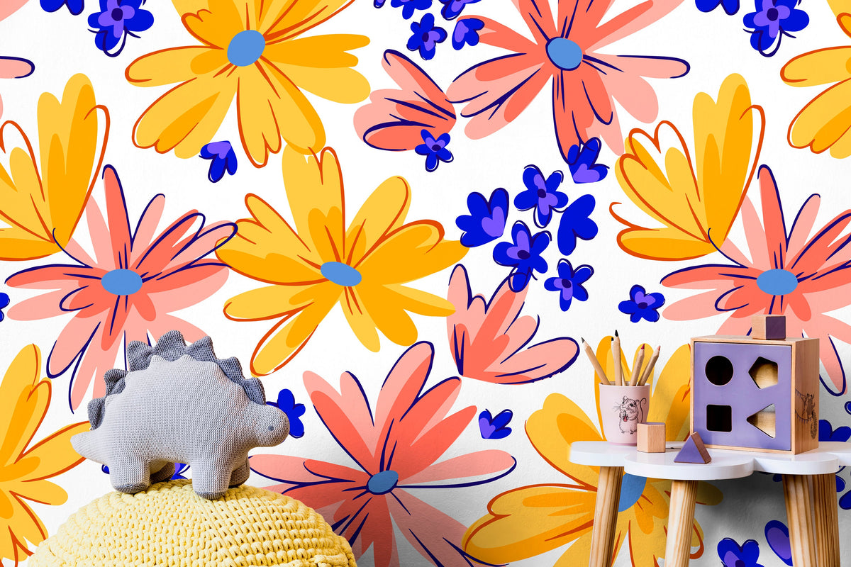 Floral Bliss Wallpaper - C404