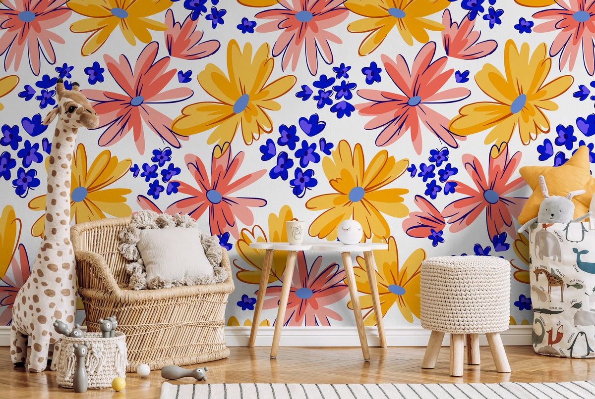 Floral Bliss Wallpaper - C404