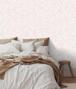 Neutral Abstract Petal Wallpaper - C594