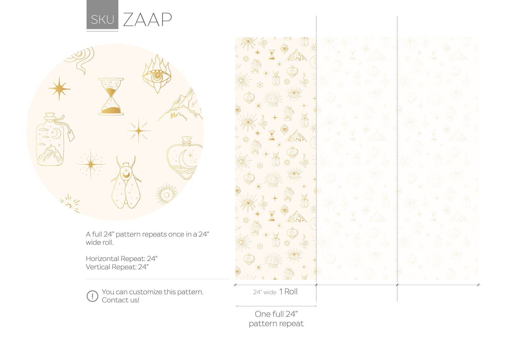 Mystique and Celestial Wallpaper Removable Peel and Stick Wallpaper Peel and Stick Wallpaper Moon and Butterfly - ZAAP