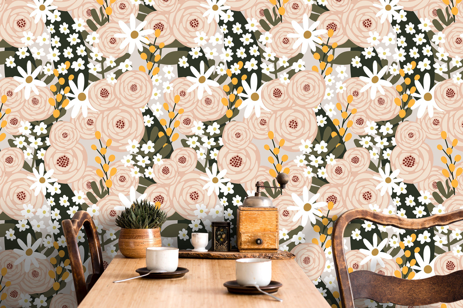 Floral Bliss Wallpaper - C930