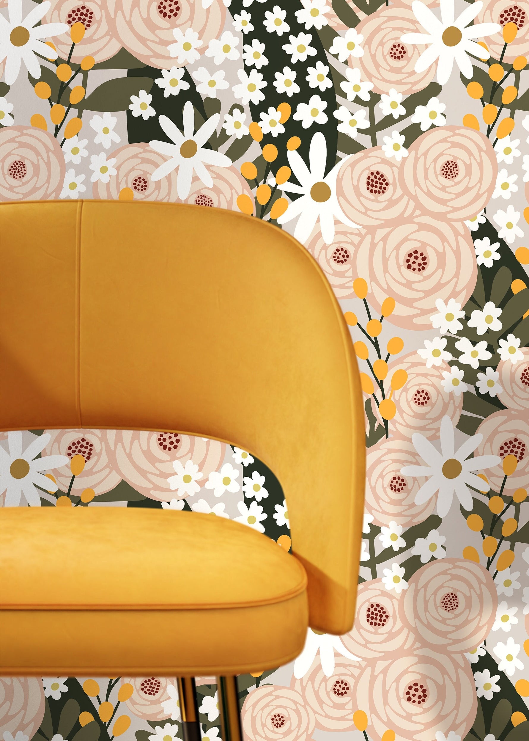 Floral Bliss Wallpaper - C930