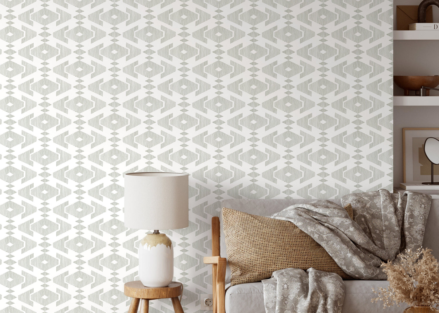 Geometric Elegance Wallpaper - C981