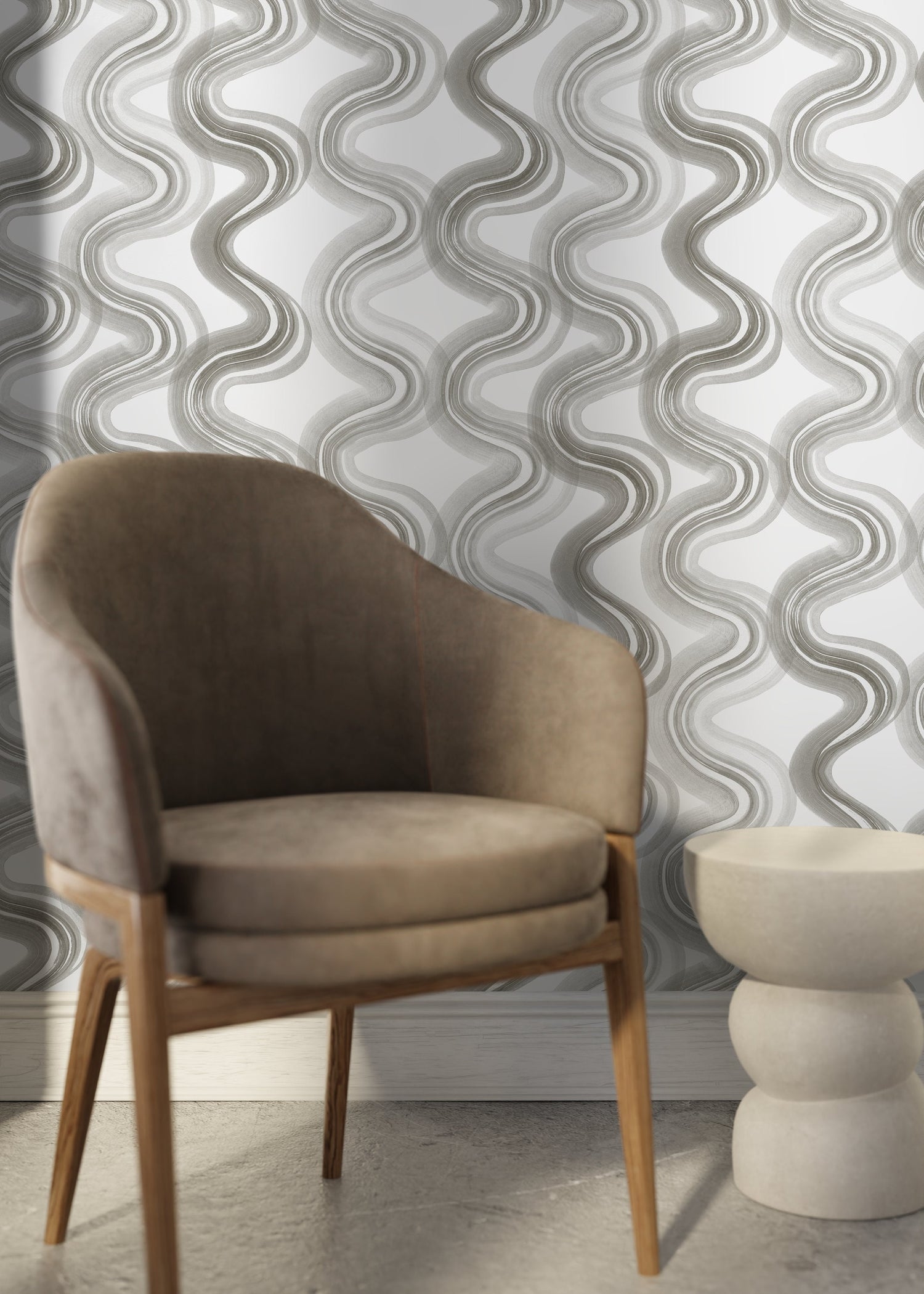 Serpentine Chic Wallpaper - C984