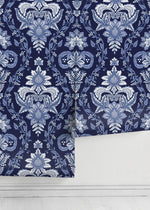 Floral Symmetry Elegance Wallpaper - D223