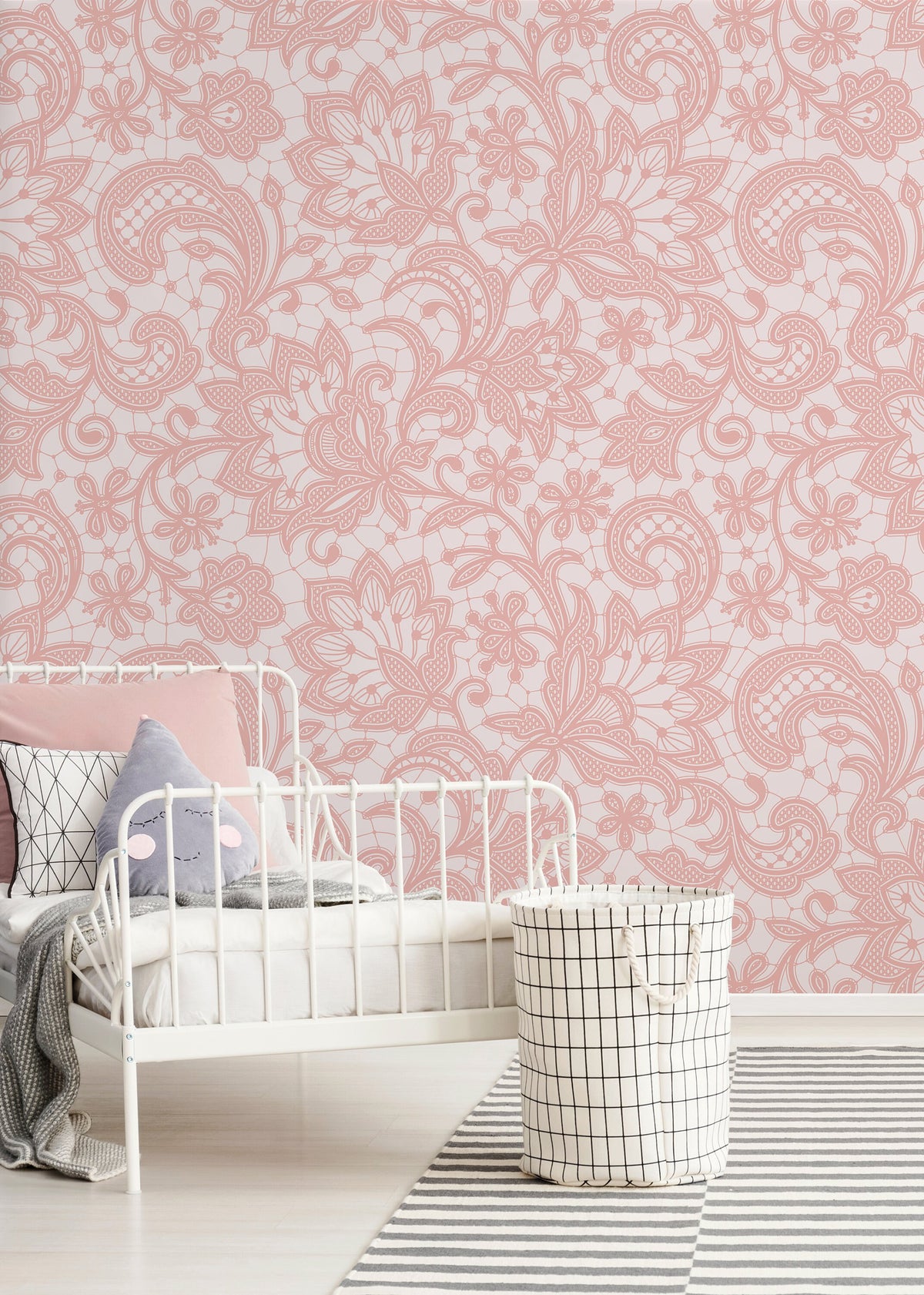 Floral Paisley Elegance Wallpaper - D211