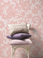 Floral Paisley Elegance Wallpaper - D211