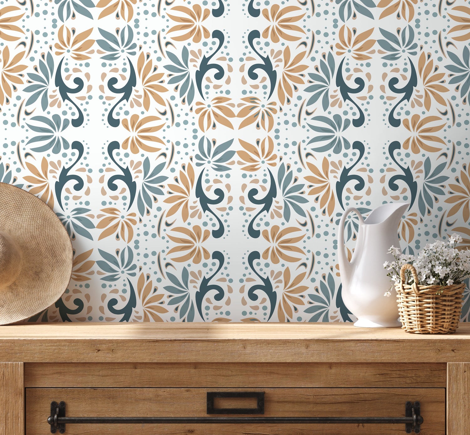 Modern Botanicals Wallpaper - D250