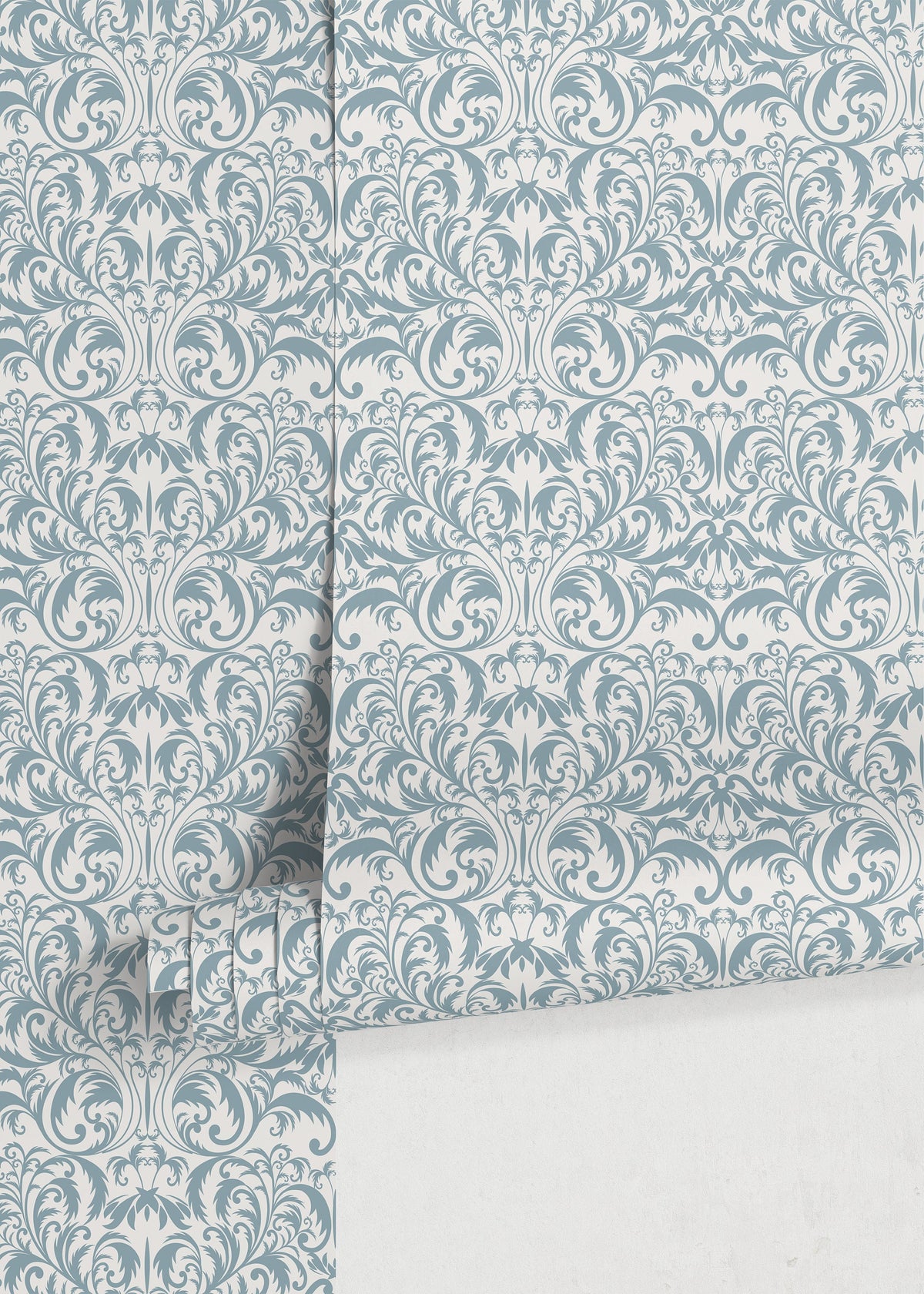 Elegant Victorian Florals Wallpaper - D365