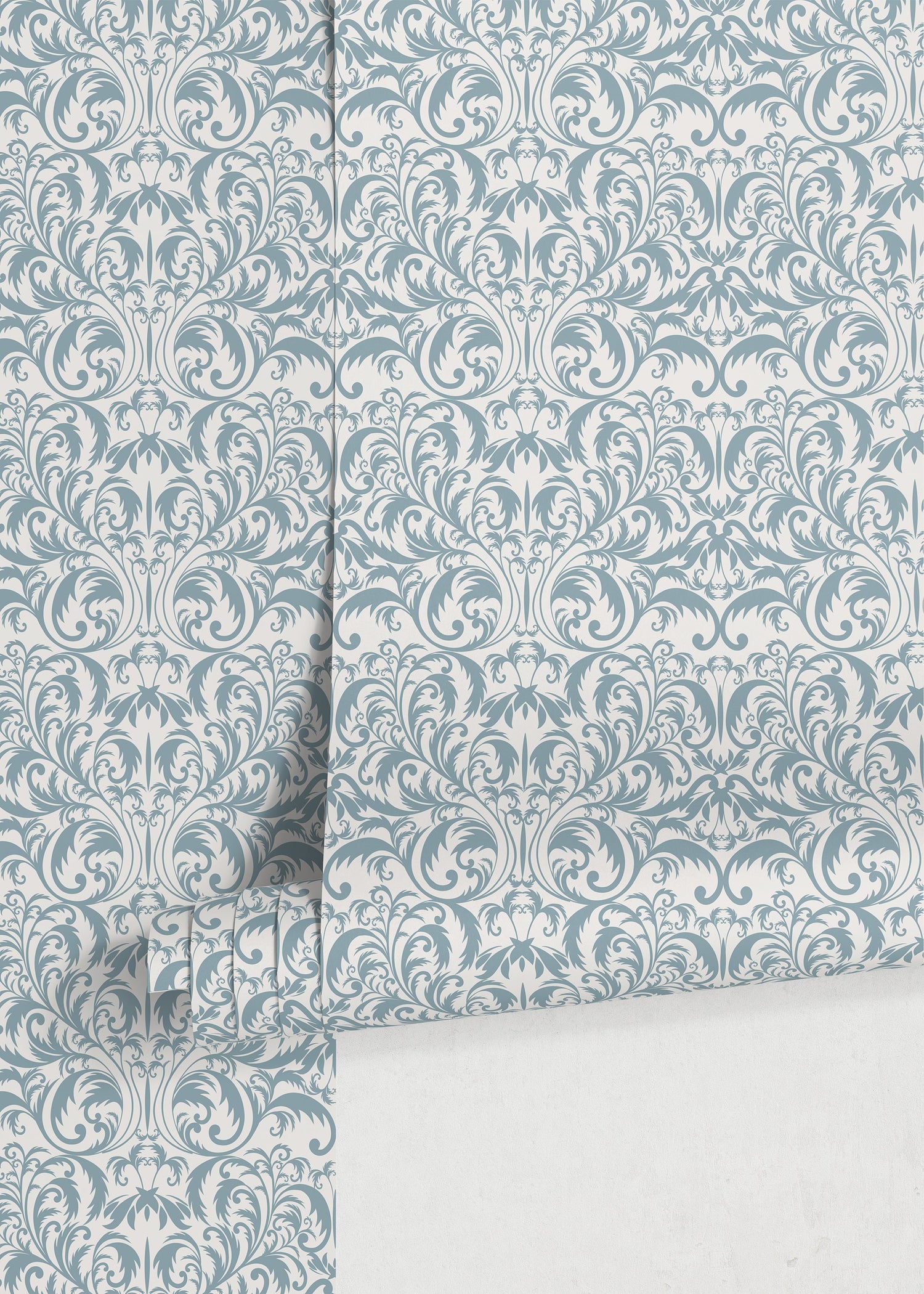 Elegant Victorian Florals Wallpaper - D365